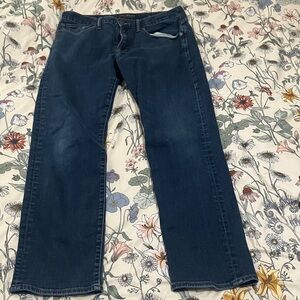 Lucky Brand Dark Blue Straight Jeans